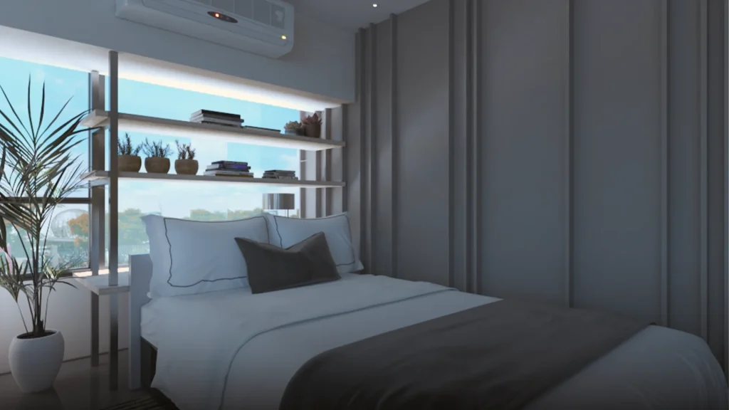 Ice-Tower-Residential-Unit-Bedroom