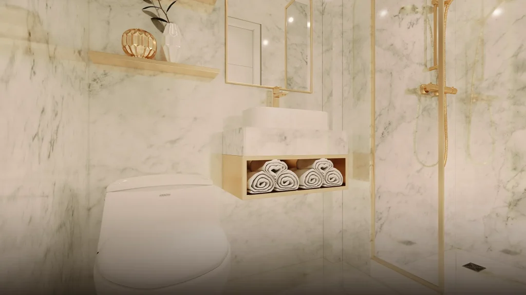 Twin 1 Bedroom Bathroom