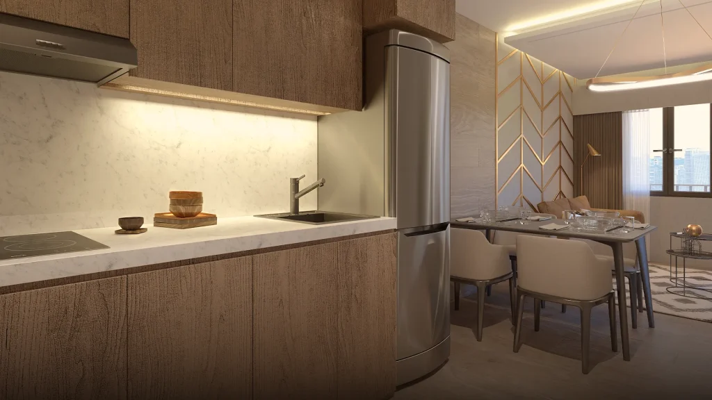 Twin 2 Bedroom Dinning