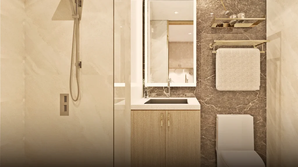 Twin Studio Bathroom